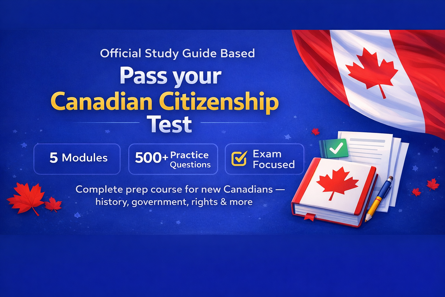 Canadian Citizenship Test Preparation Guide