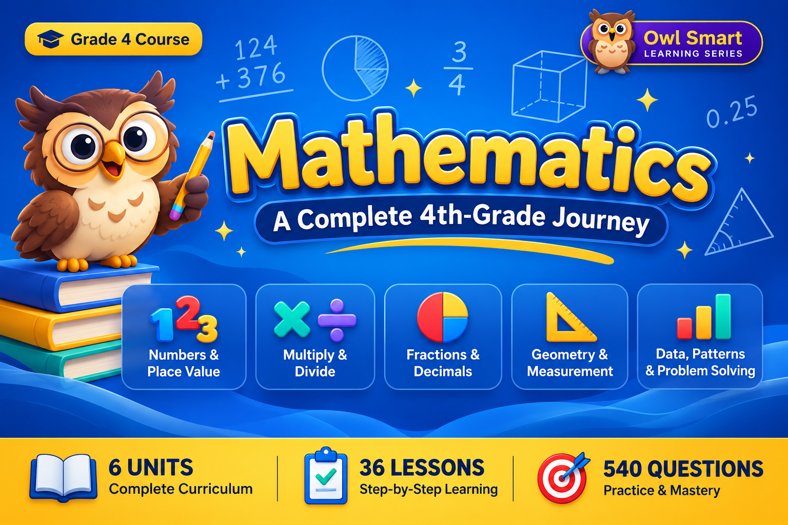 Owl Smart Grade 4: Mathematics