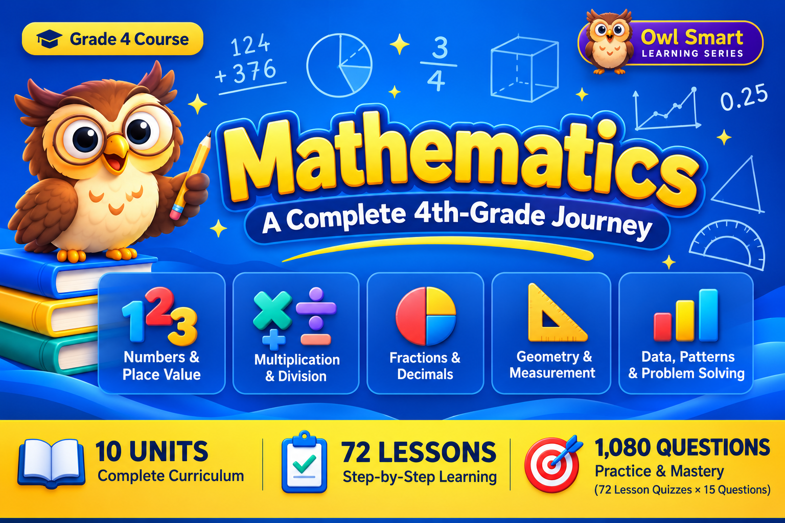 Owl Smart Grade 4: Mathematics