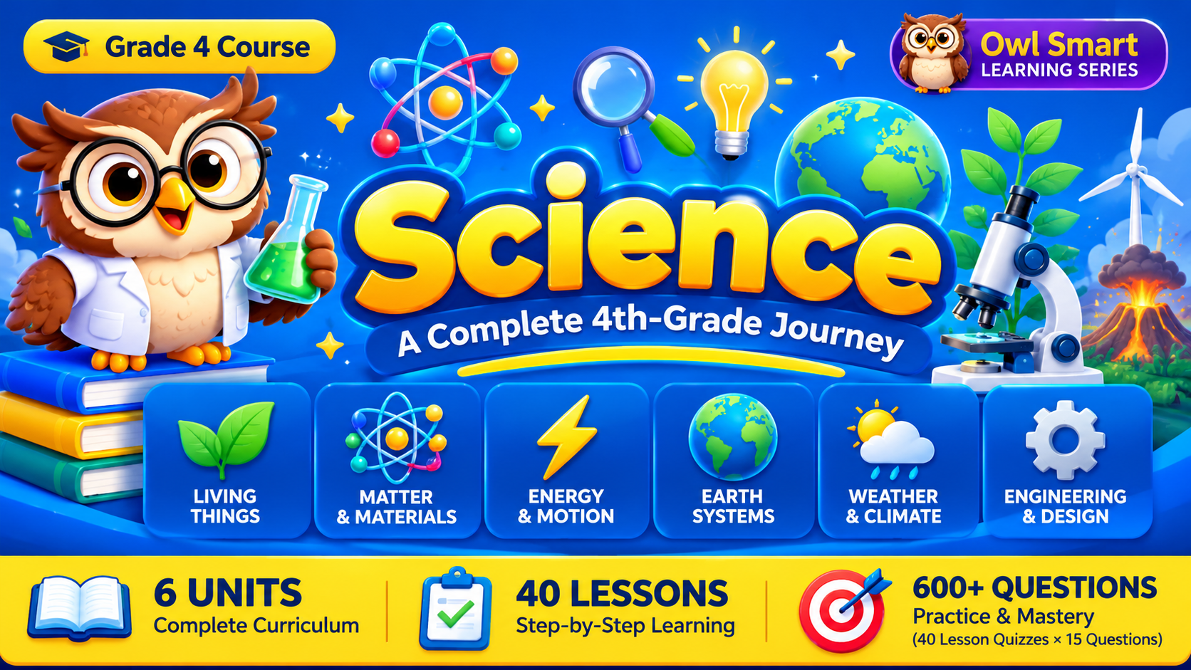 Owl Smart Grade 4: Science